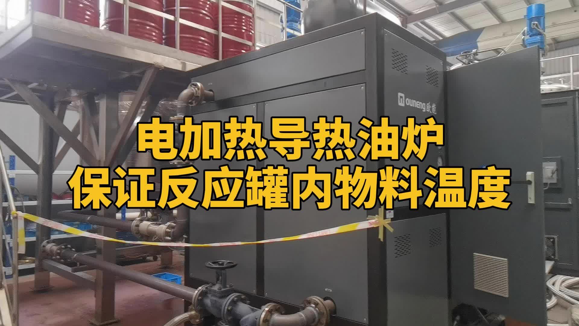 电加热导热油炉保证反应罐物料温度