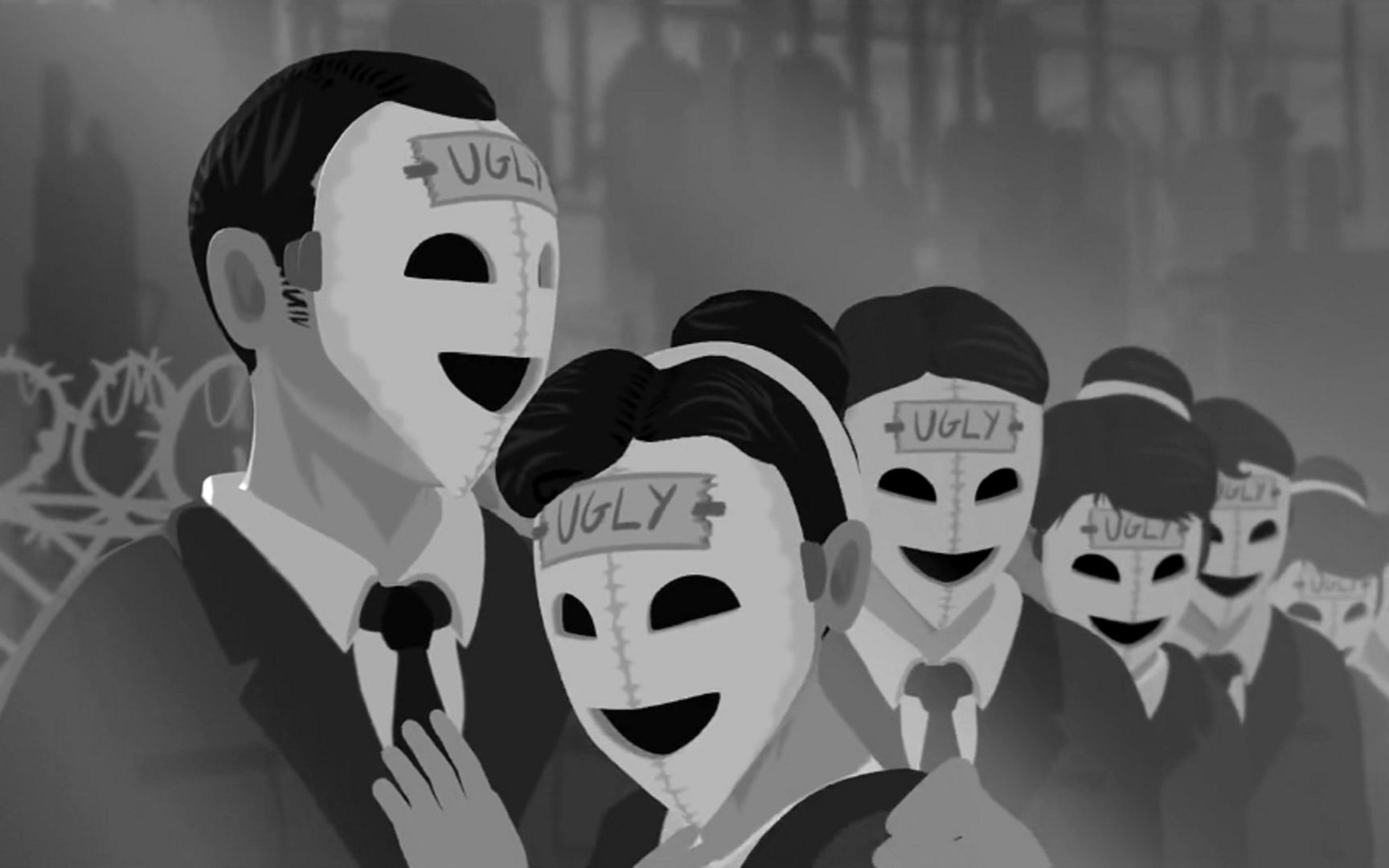 反乌托邦主题动画模范市民一旦孩子长大父母就会被销毁