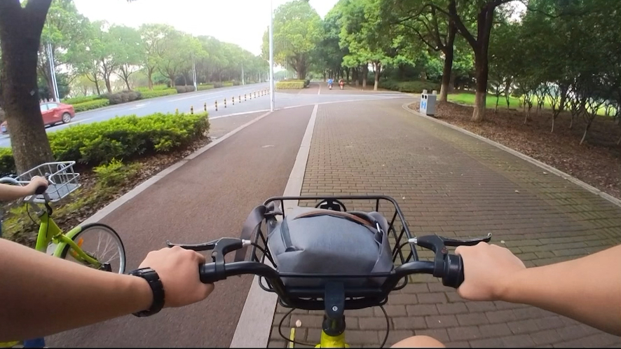 阳澄湖半岛暴晒骑行|第一人称视角