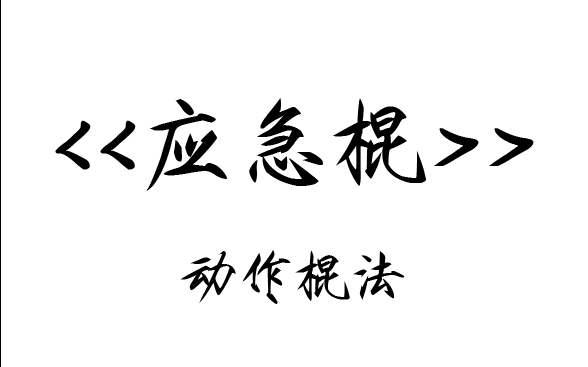 【每日一练】应急棍使用基本动作棍法哔哩哔哩bilibili