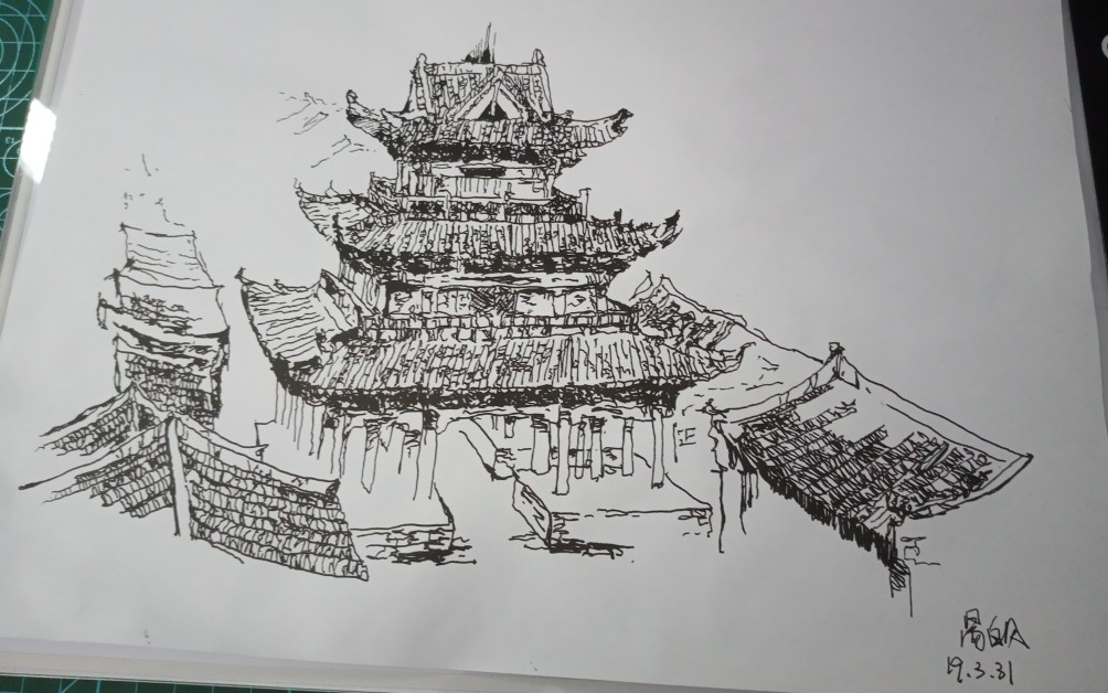 活动  〔第二十期〕三十分钟练笔 古楼