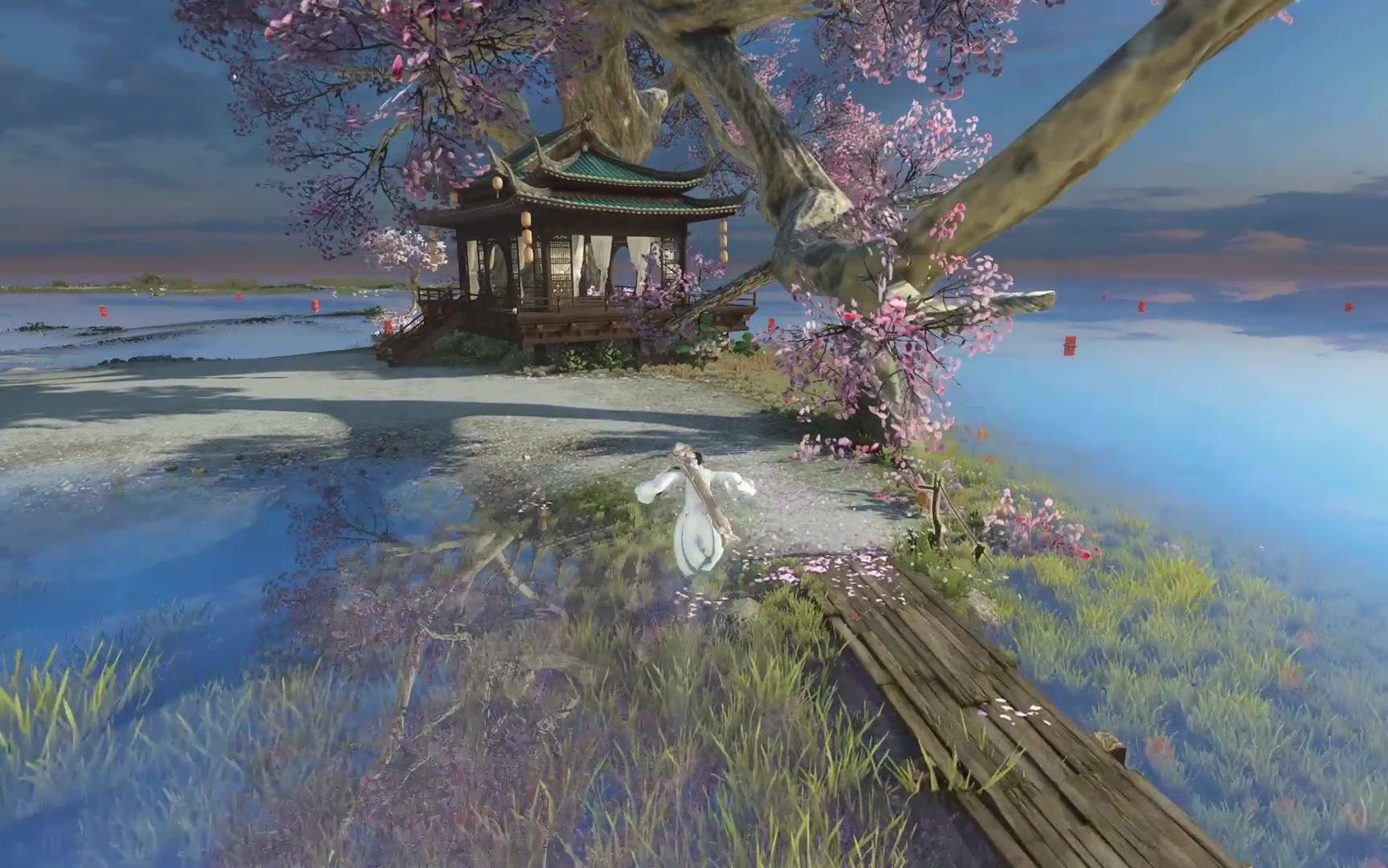 【逆水寒】镜湖美景初体验!