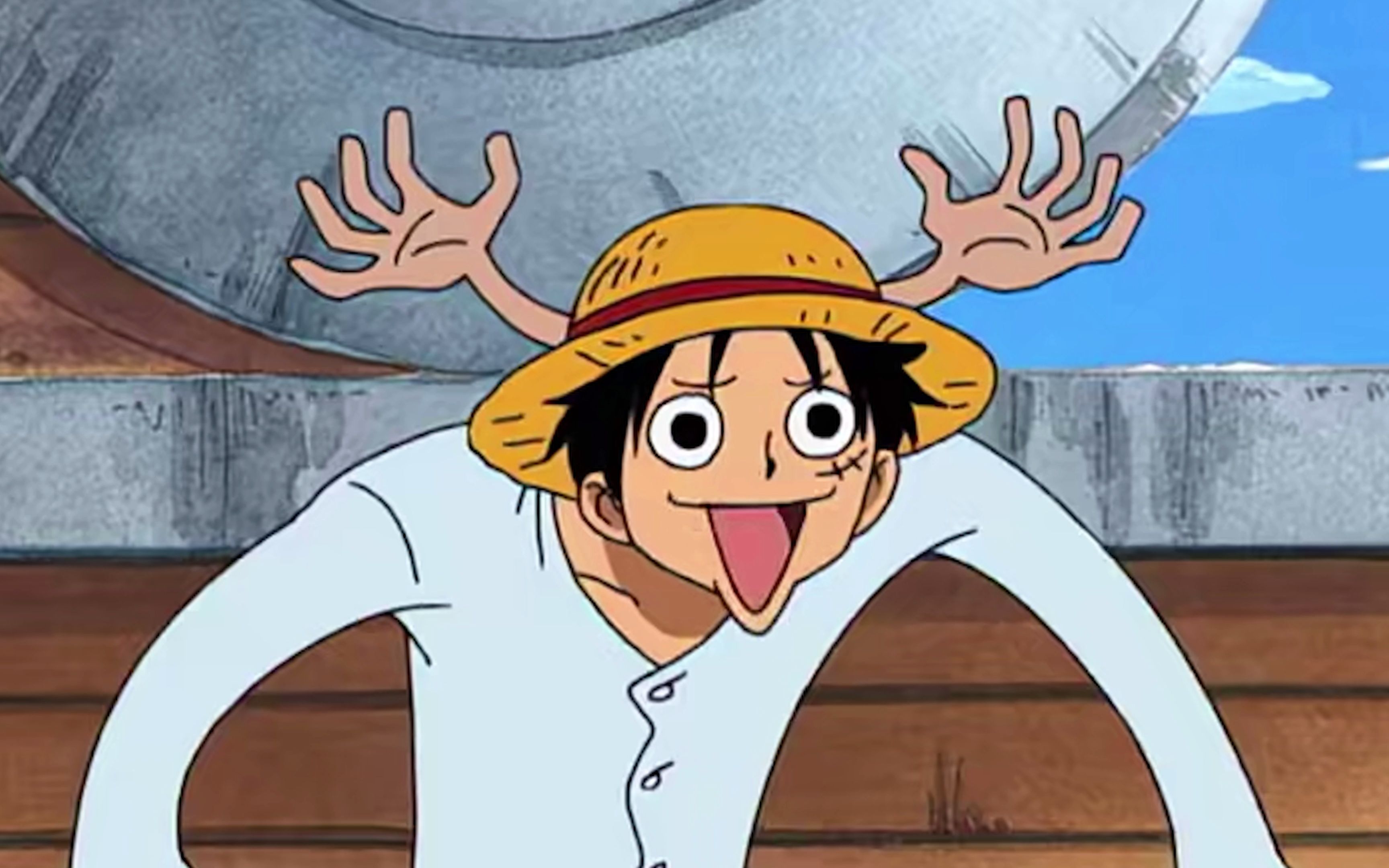 【海贼王】船长路飞被挨揍的搞笑日常