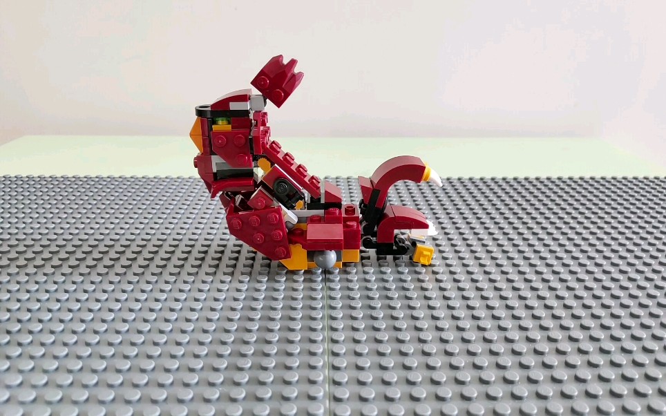 乐高31073moc作品——金鸡啼晓