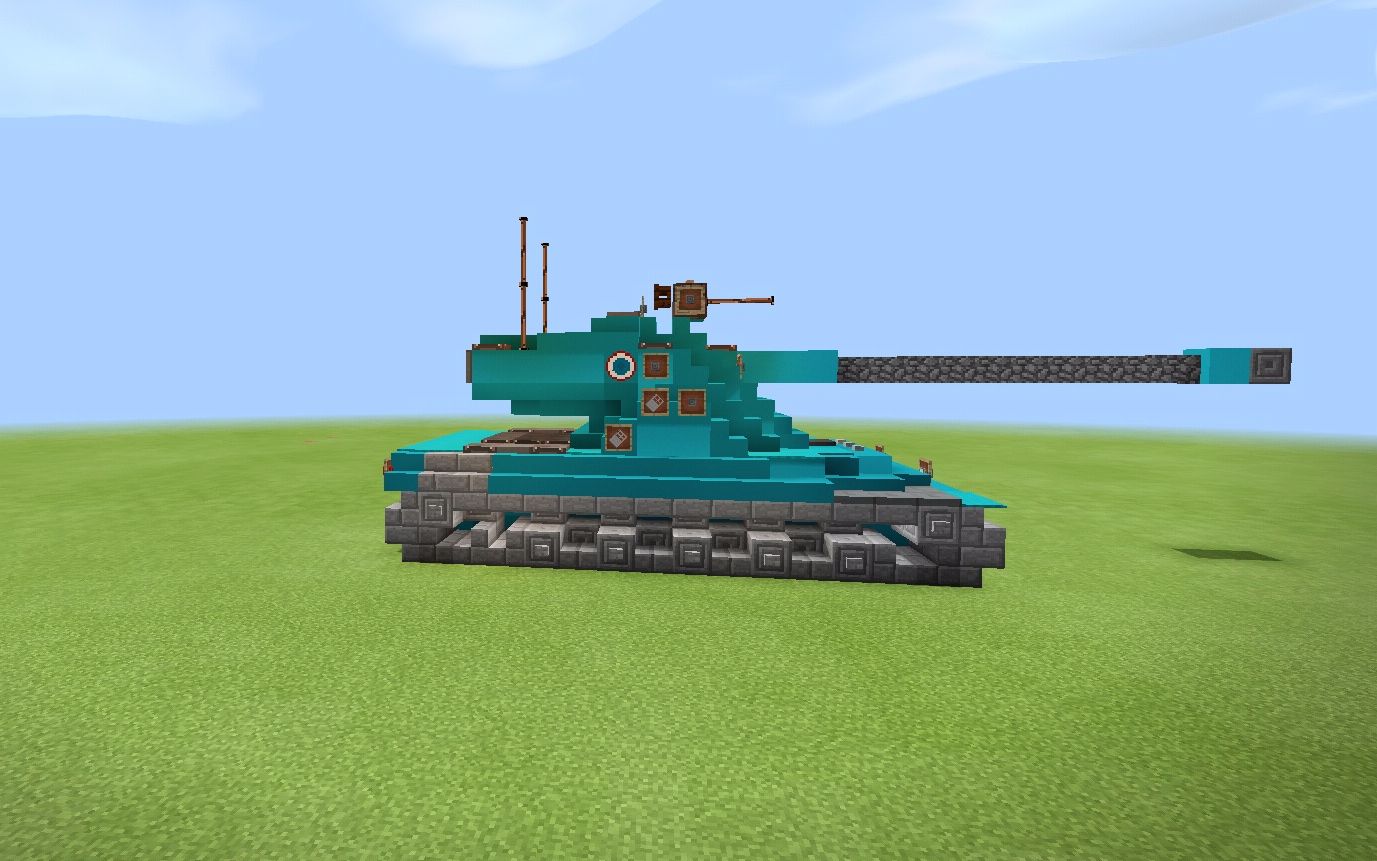 在我的世界造amx 50 b流氓车