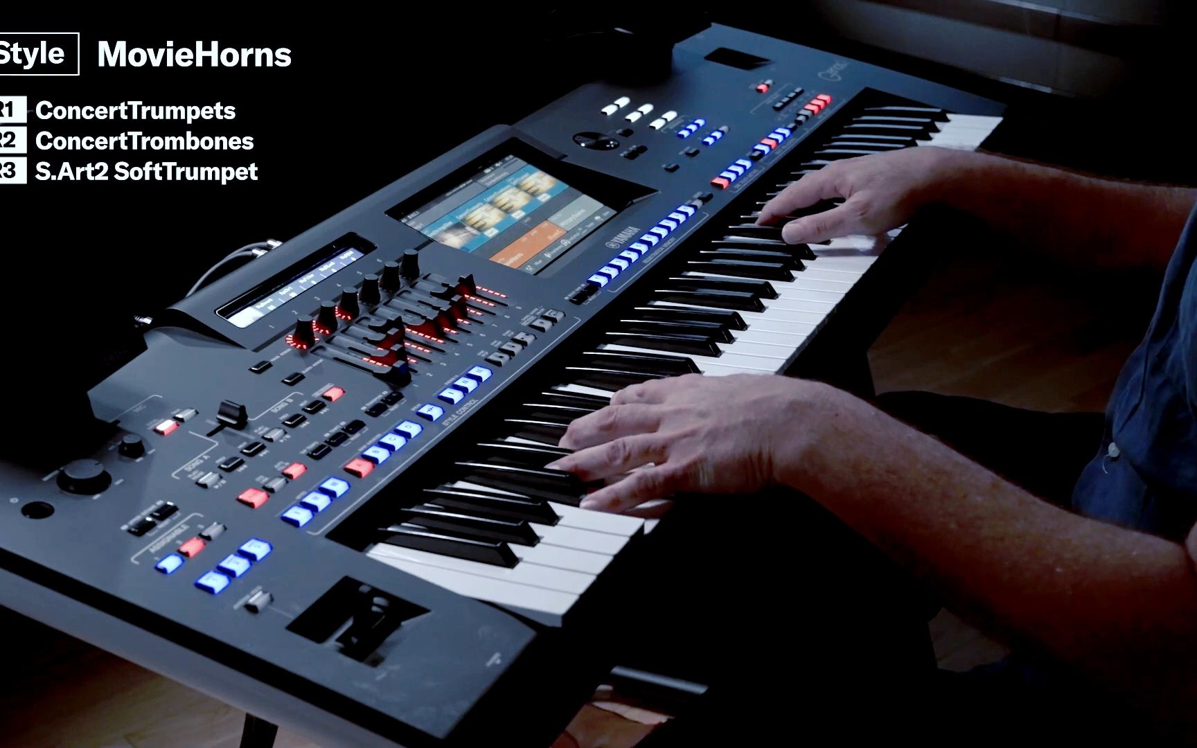 编曲键盘 | yamaha genos2发布,来看最好的演示!