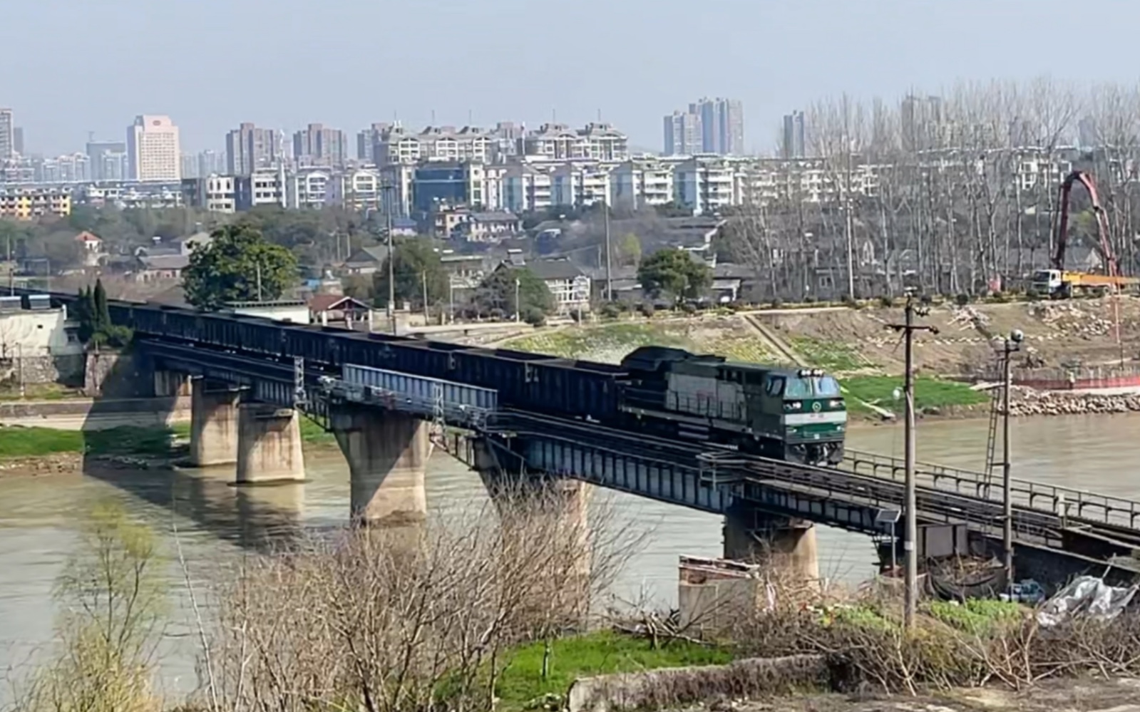 宁芜铁路马鞍山段图片