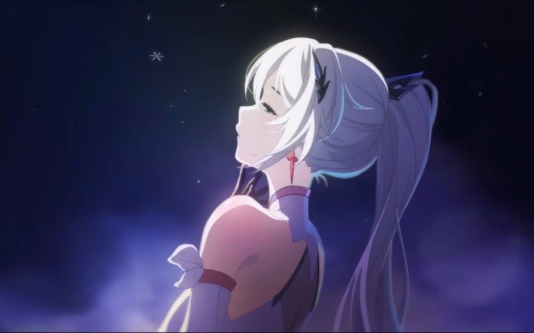 原神神里绫华角色pv风月雪花官方出pv二创背刺也得跟上