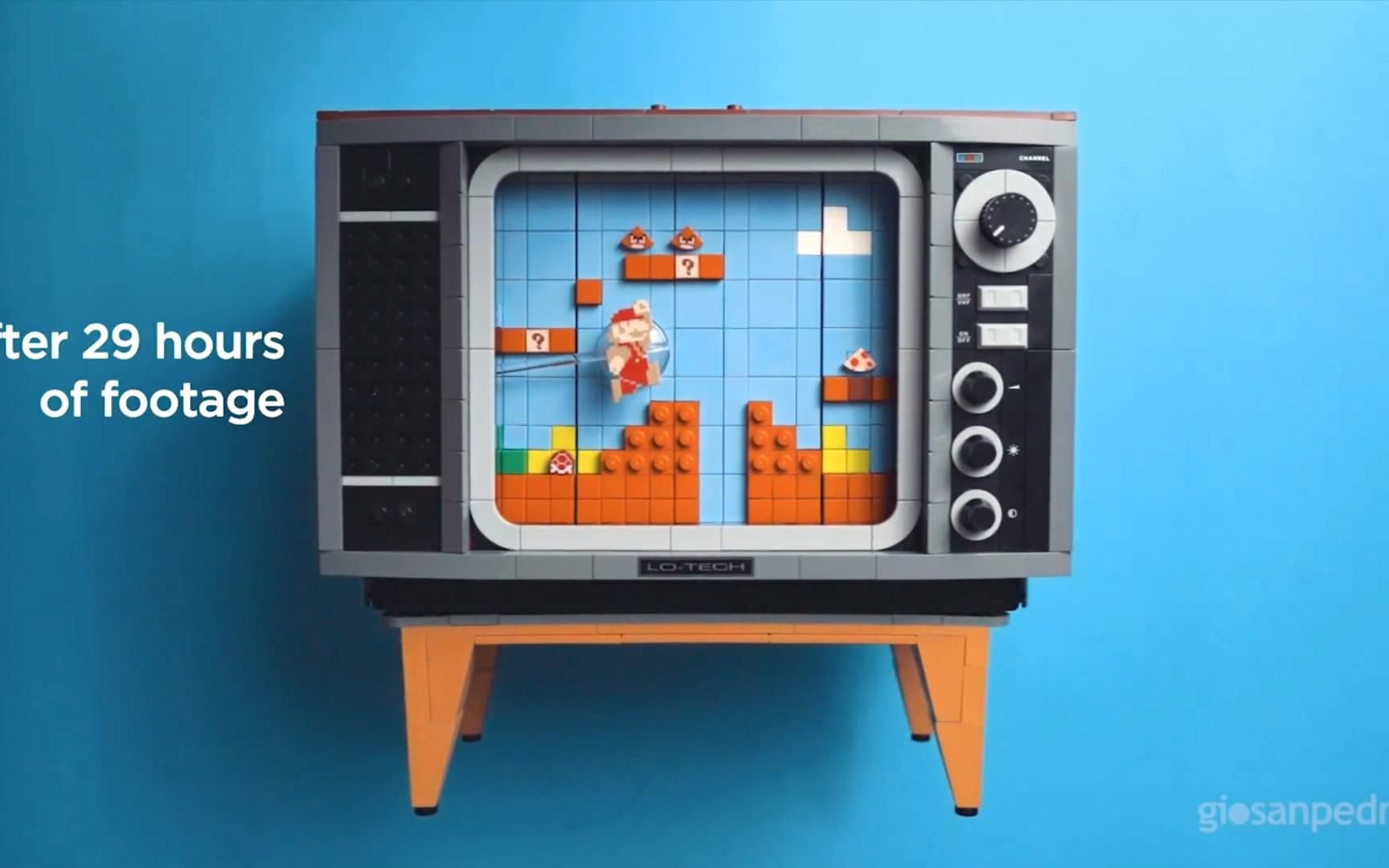 爽脆模玩小伙用乐高拼了个任天堂游戏机上集