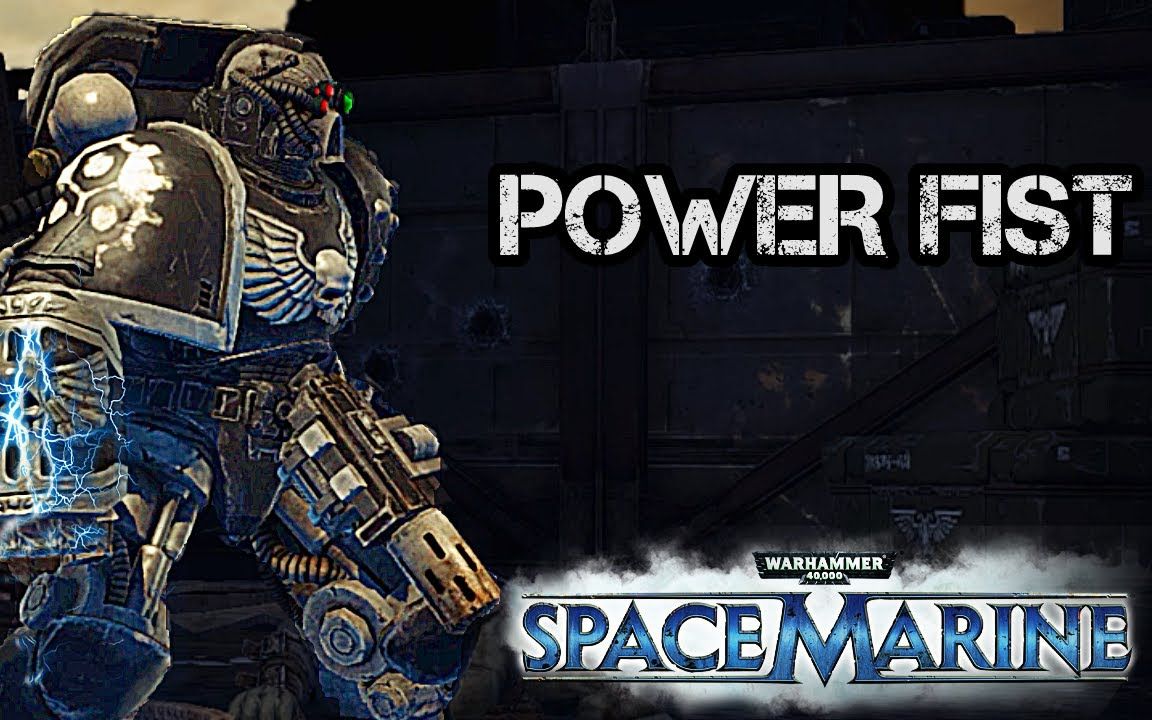 [图]New Weapon_ Power Fist vs 700+ Orks! - Warhammer 40K_ Space Marine