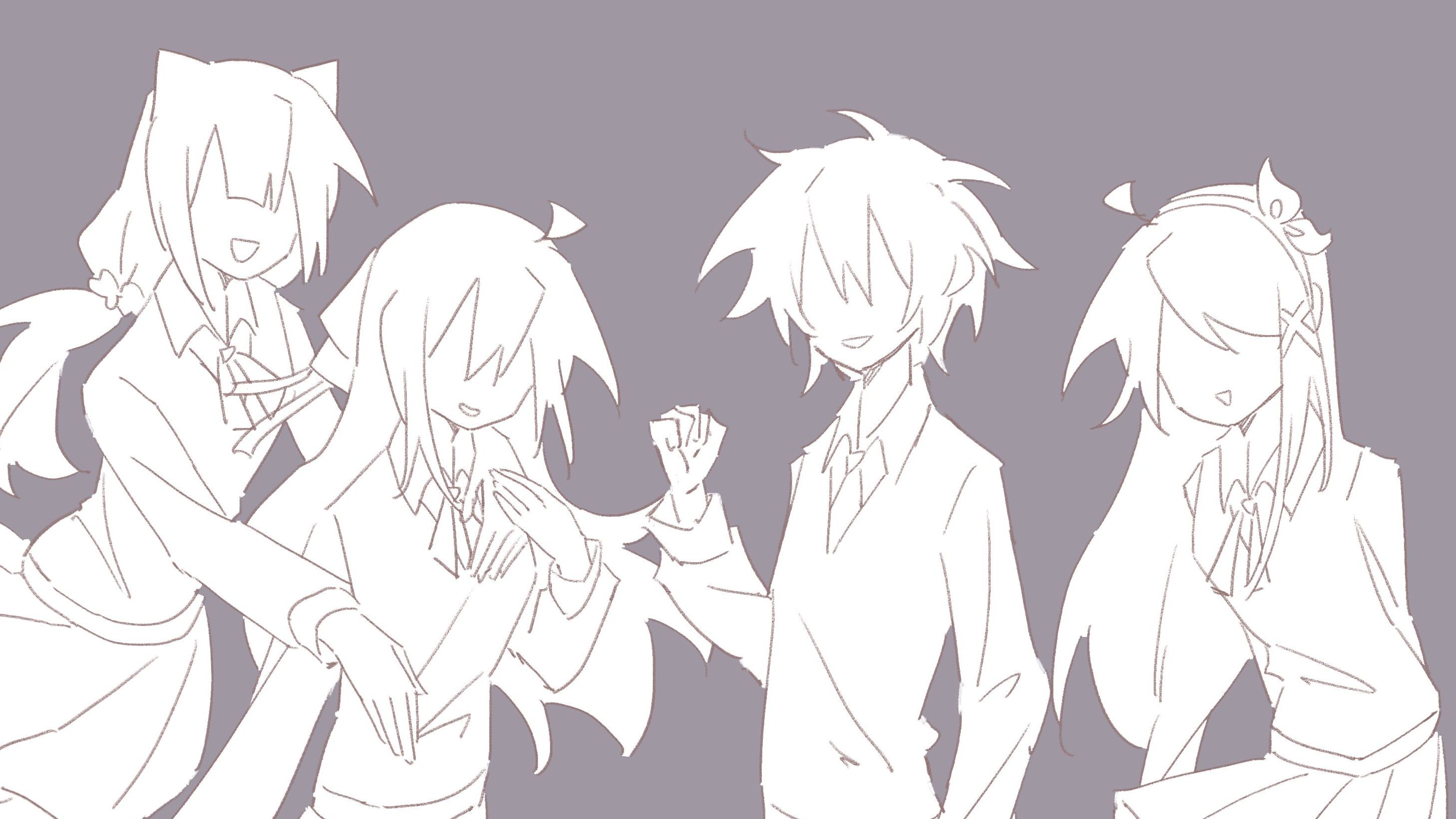 【方块学园/手书】dont leave me