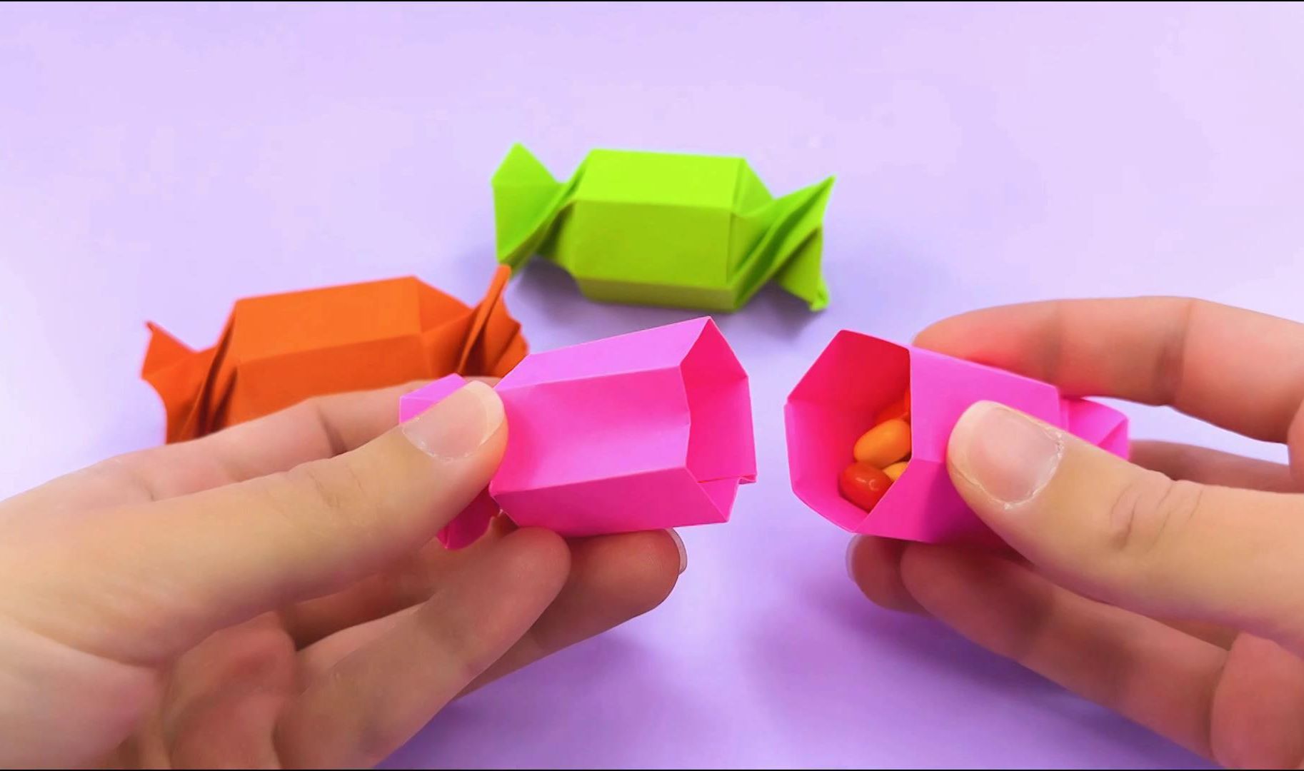 糖果折纸 制作方法图片