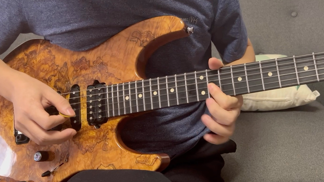 《伤心太平洋》电吉他solo