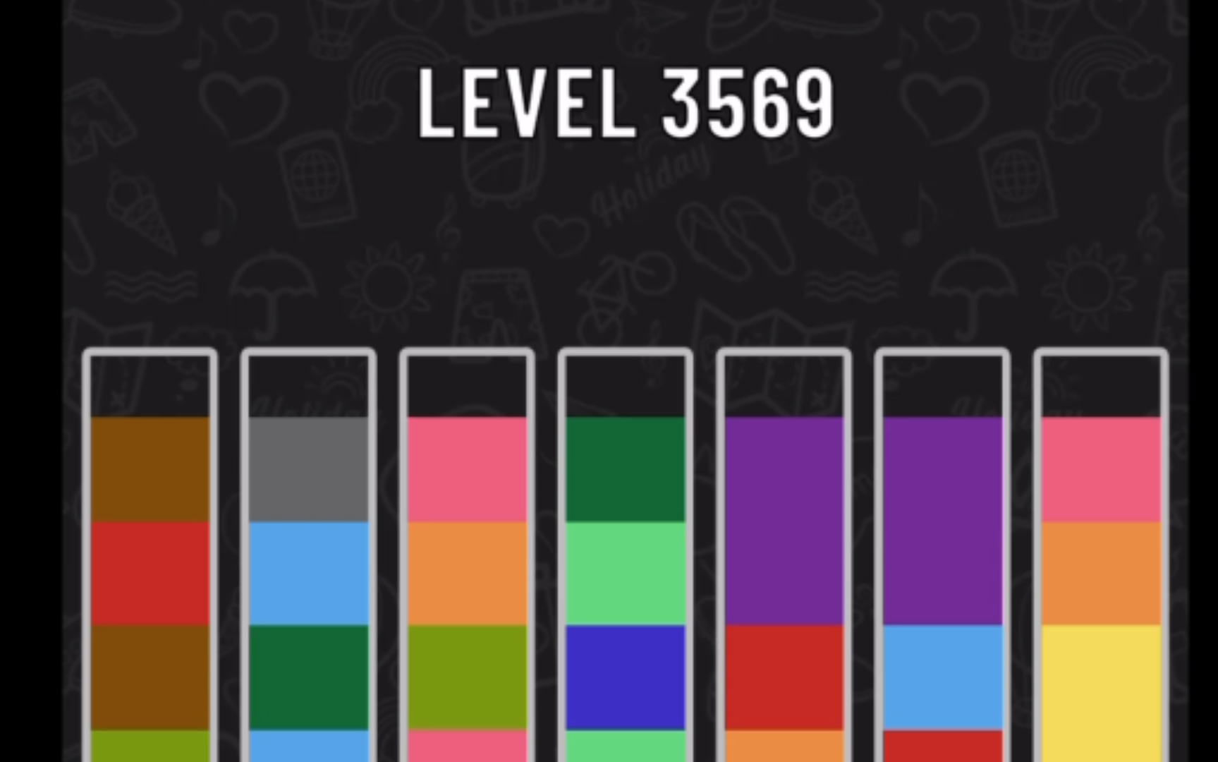 water sort puzzle 3569