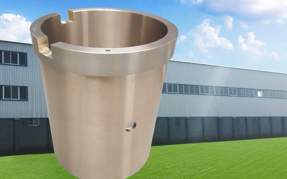 大山铜铸圆锥破碎机配件铸造加工黄铜铜套