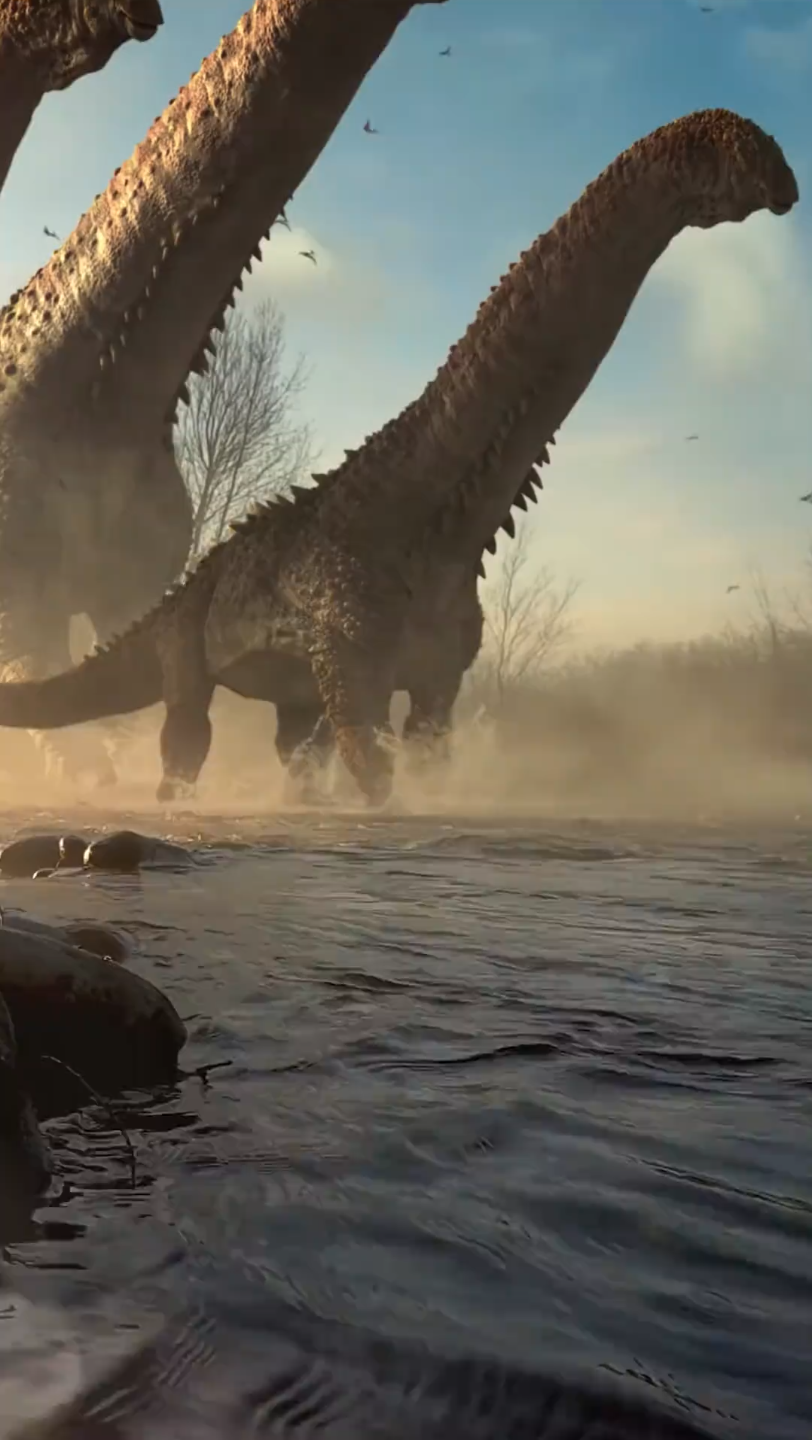 来自大型蜥脚类恐龙的震撼