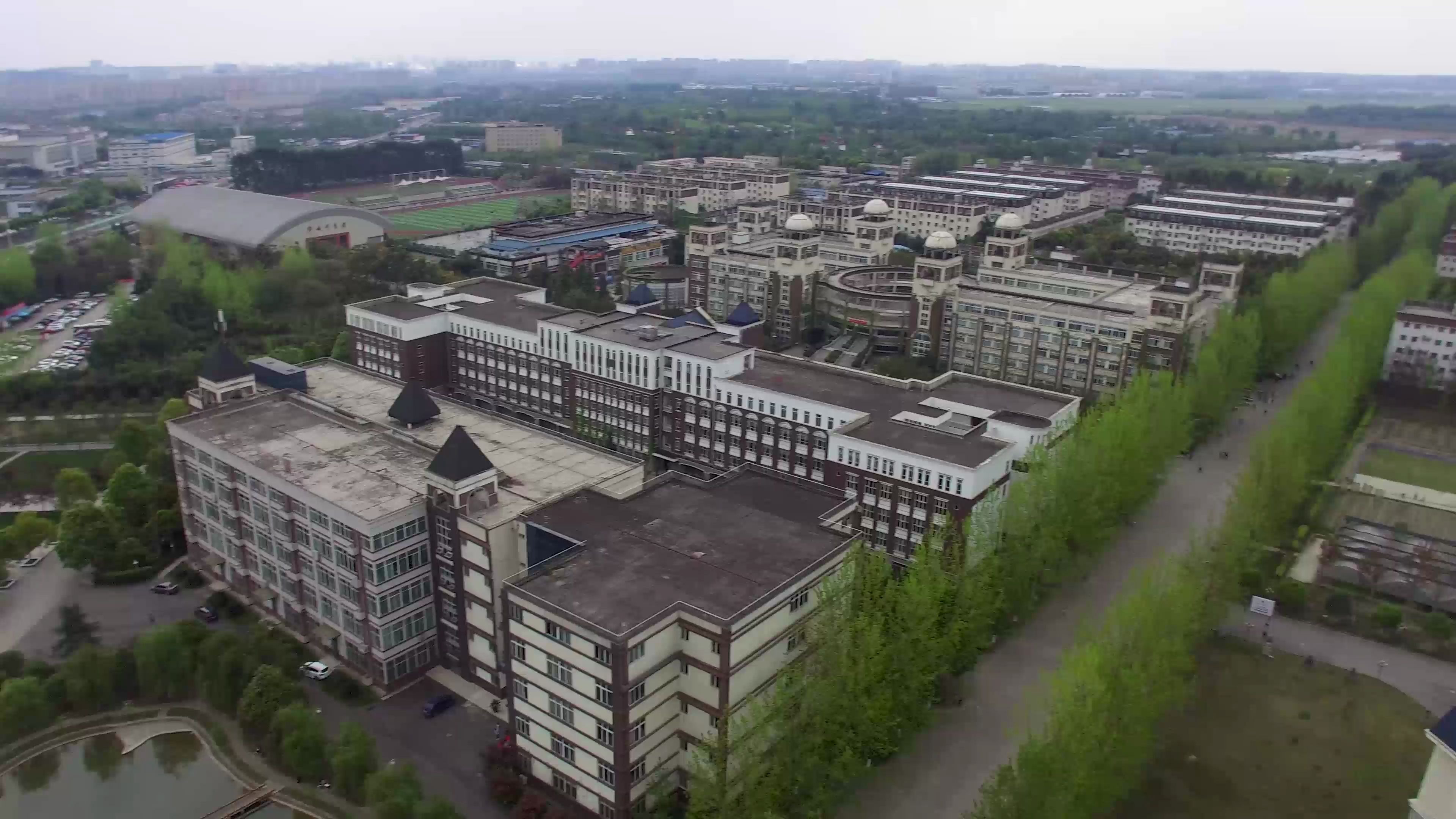 航拍四川大学锦城学院回忆集