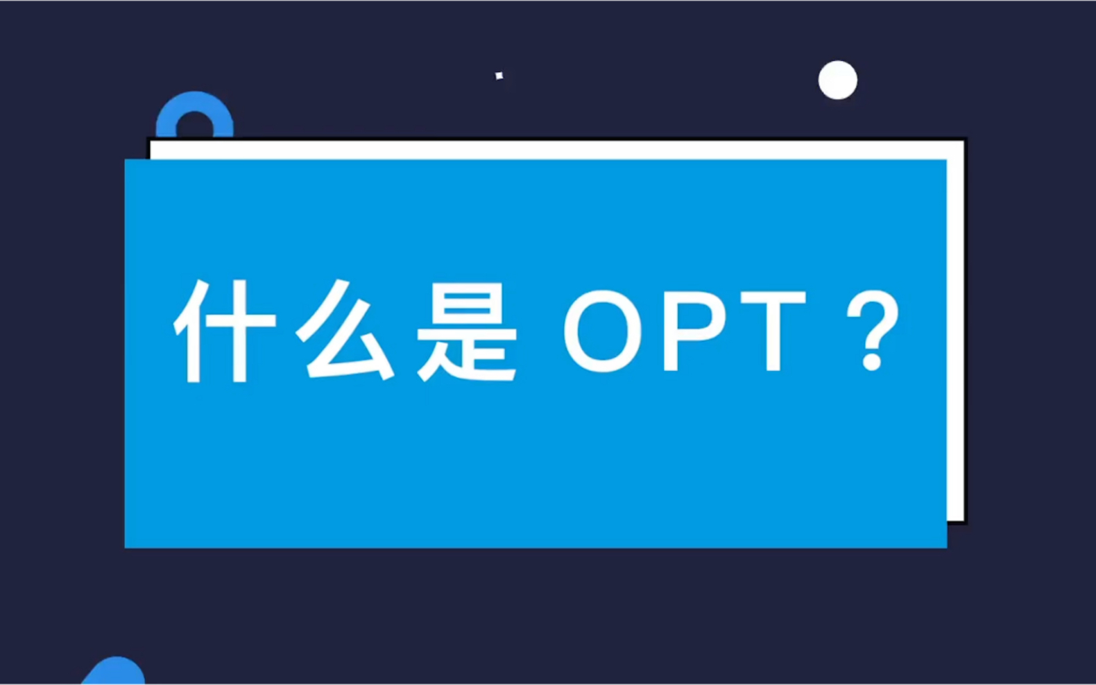 什么是OPT?哔哩哔哩bilibili