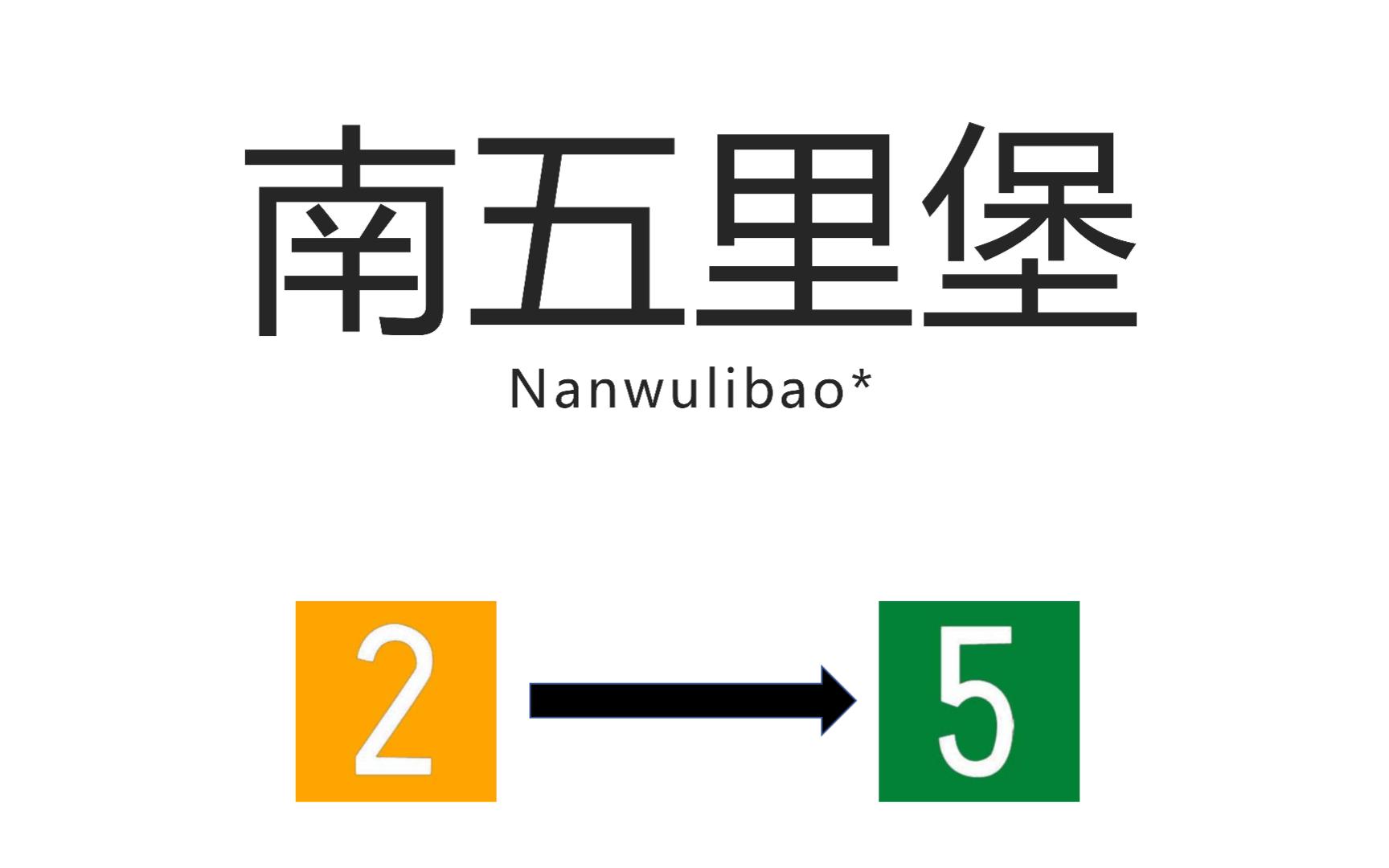 【郑州地铁换乘站】南五里堡站(Nanwulibao Station)2号线→5号线换乘过程哔哩哔哩bilibili