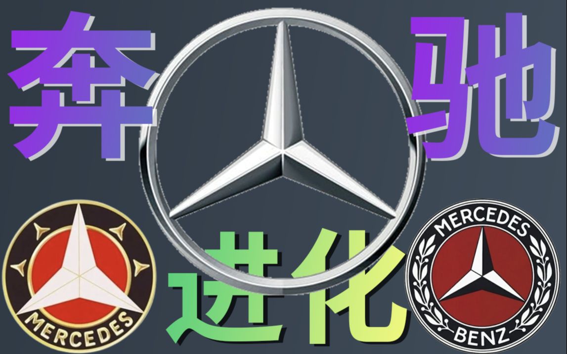 活动作品全网最全奔驰集团logo演变