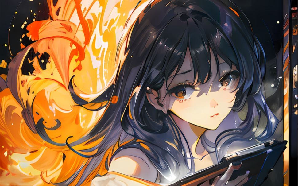 {遗迹少女}在火焰中迷失的人