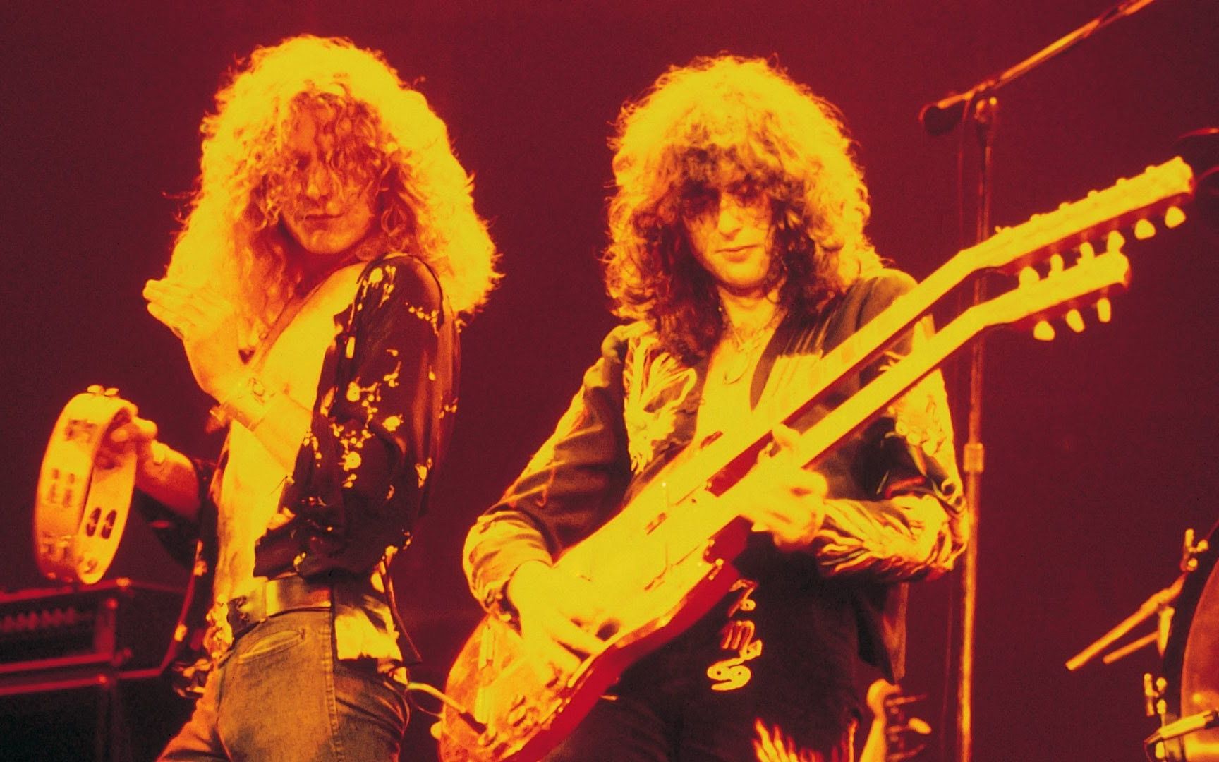 led zeppelin live aid图片