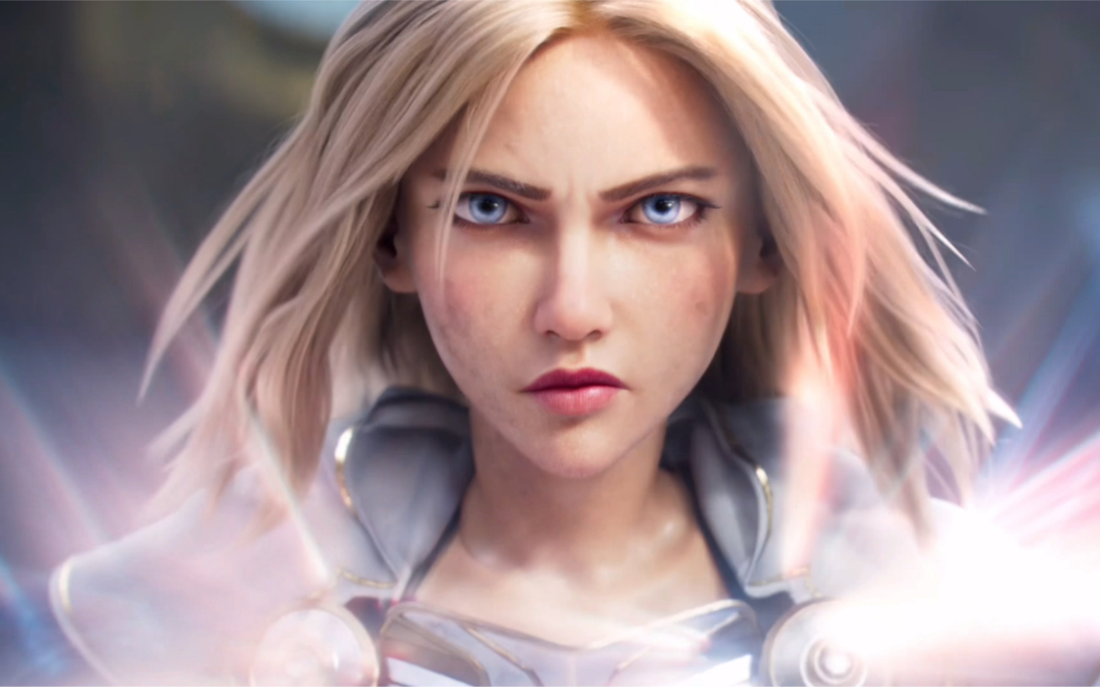 英雄联盟cg——拉克丝太酷了,加里奥英雄登场太震撼