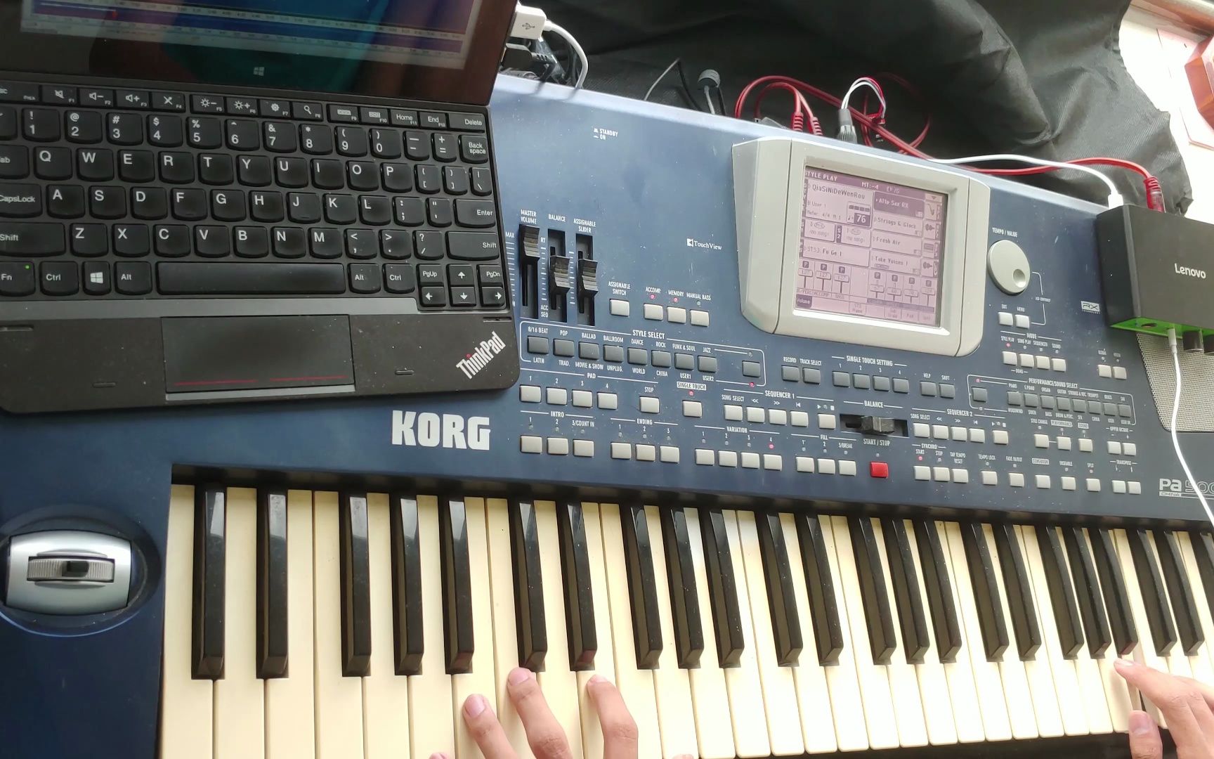 [图]【电子琴演奏】恰似你的温柔（Korg PA500）