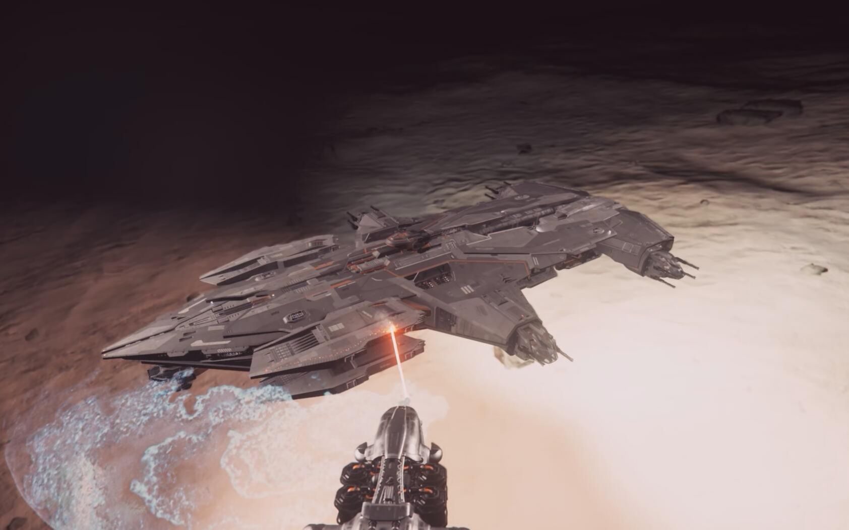 星际公民给锤头鲨电焊修飞船会怎样