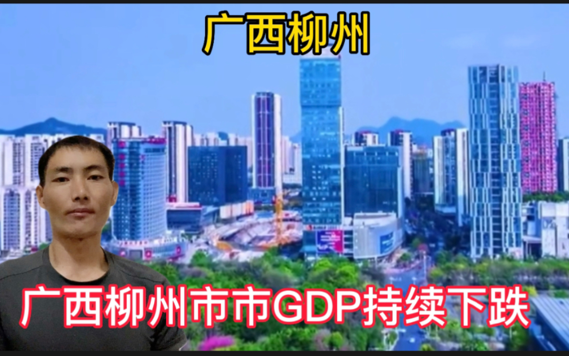 广西第二大副中心城市柳州GDP负增长哔哩哔哩bilibili