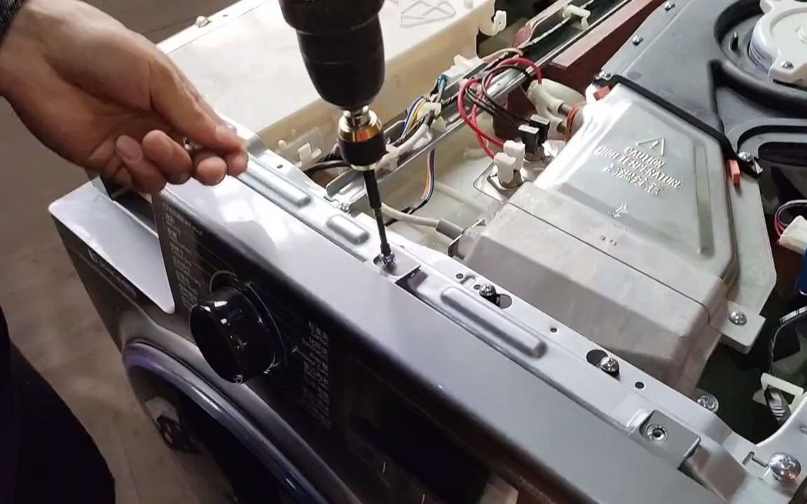 48_三星滚筒洗衣机泡泡净vrtplus12kg全拆精洗教程#滚筒洗衣机清洗