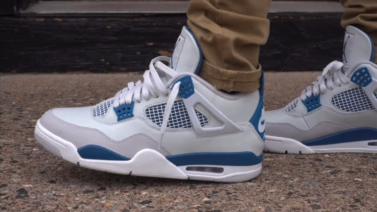 Air Jordan 4代 OG 白蓝 AJ4 穿搭|Sauney Kicks哔哩哔哩bilibili