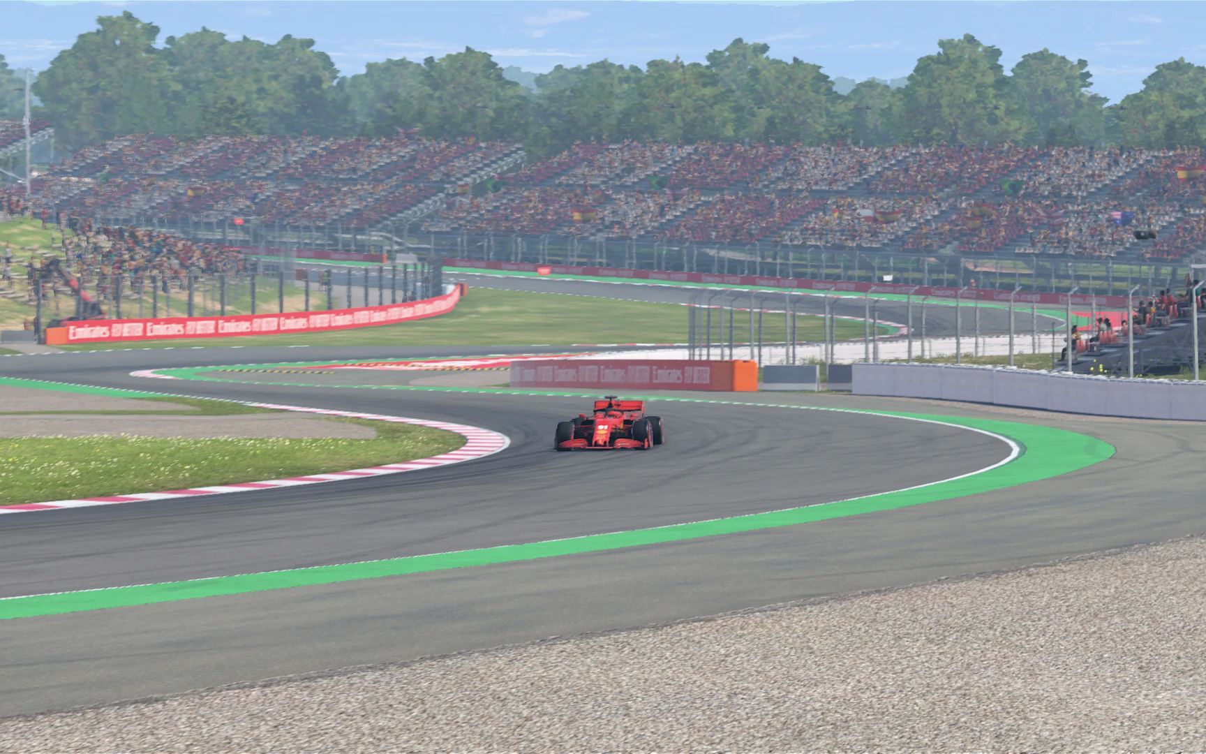 f12021赛道巡礼6-西班牙加泰罗尼亚赛道 1:18:713