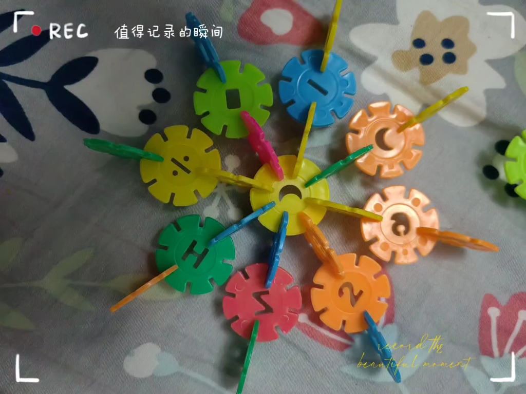 雪花片拼大雪花