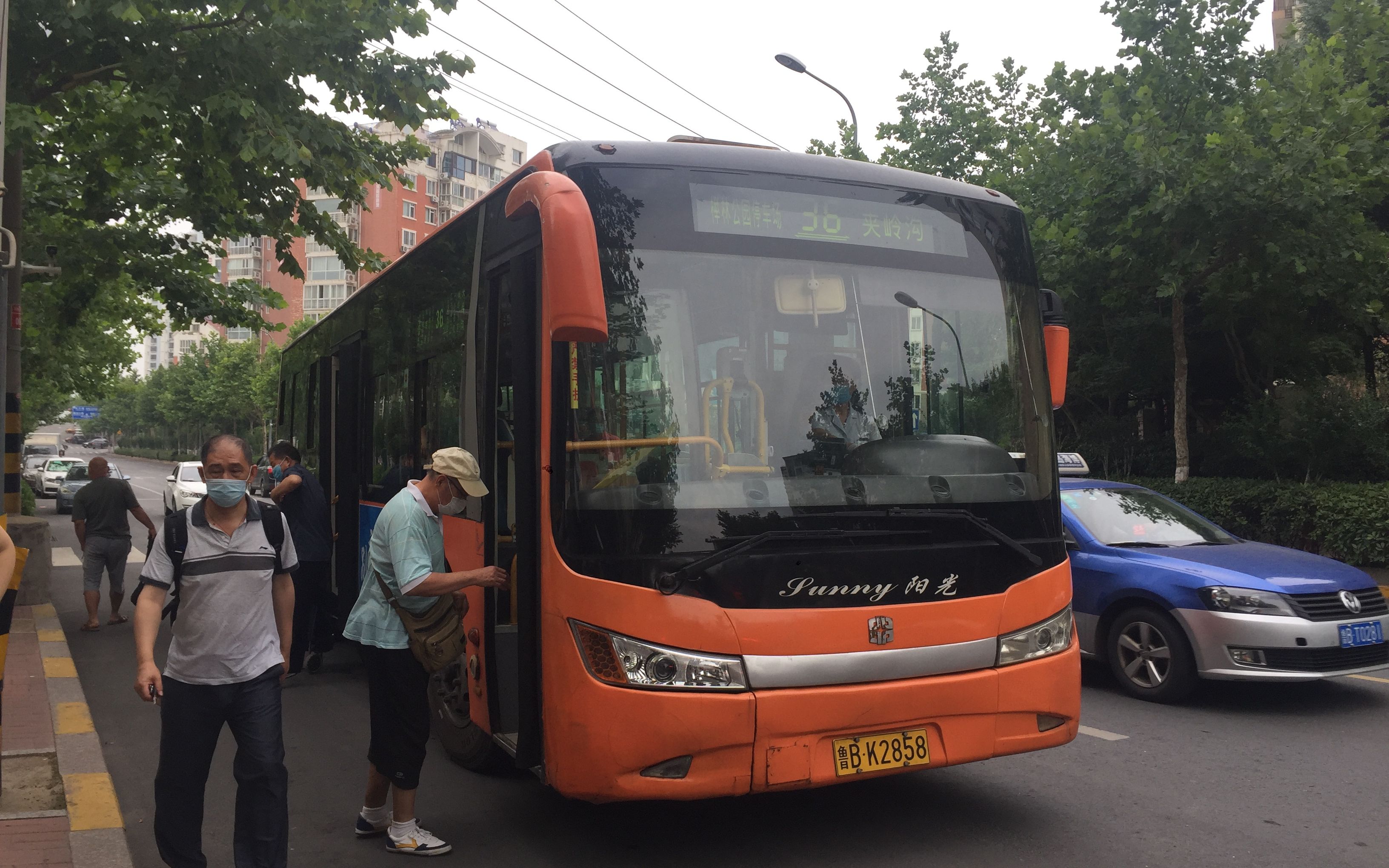 【pov021】最后的原色大油桶——青岛公交36路副站环线圈pov