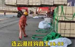 下载视频: 连云港摘挂钩普工码头作业生活