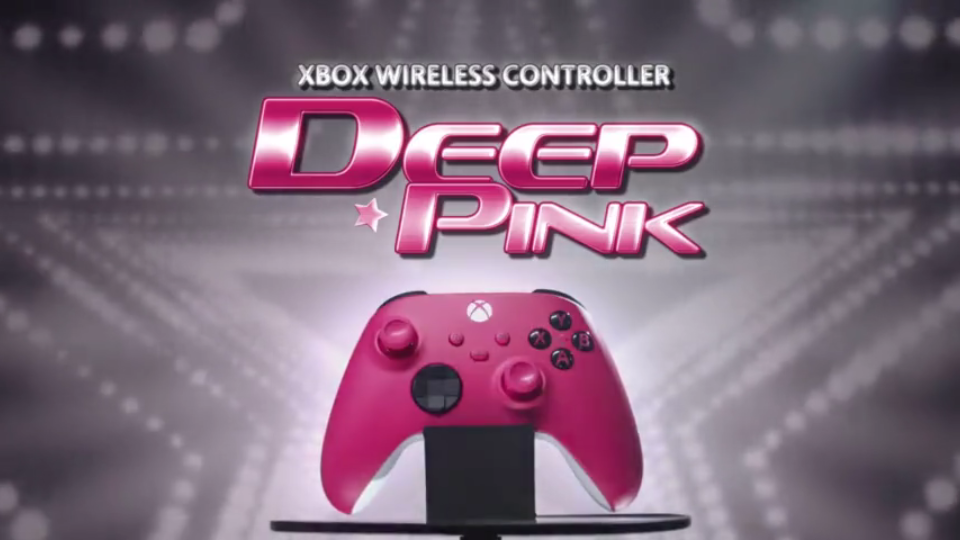 Xbox全新“深粉(Deep Pink)”配色手柄宣传视频公布哔哩哔哩bilibili