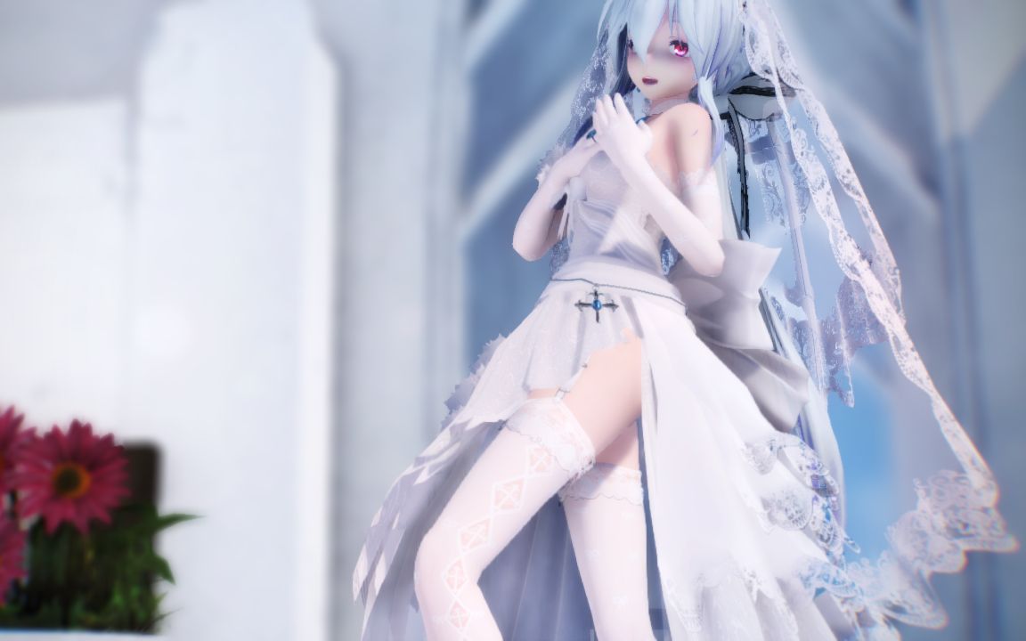 [图]【MMD】弱音：让我们结婚吧？因为我的世界已坠入爱河了呐！