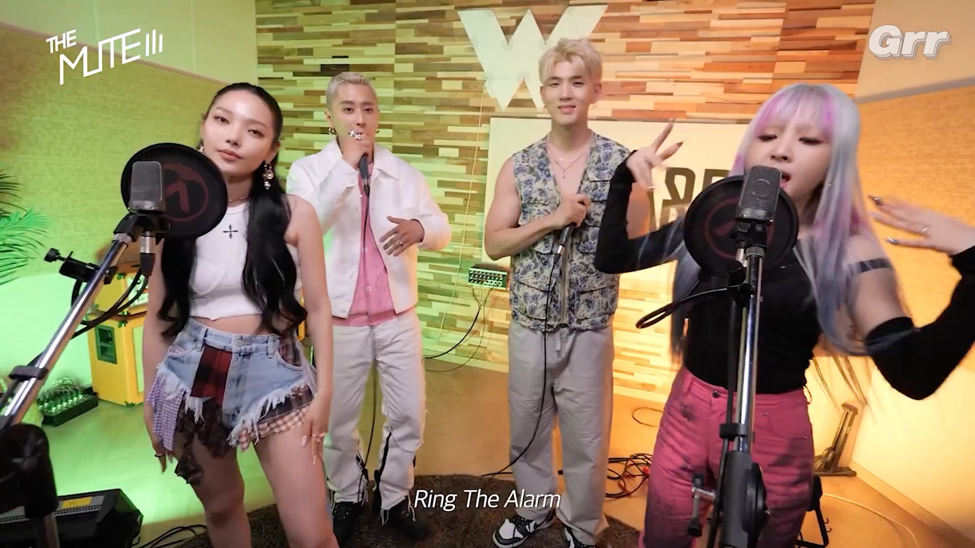 [图]【KARD】Ring The Alarm录音室版本！干声也超好听！