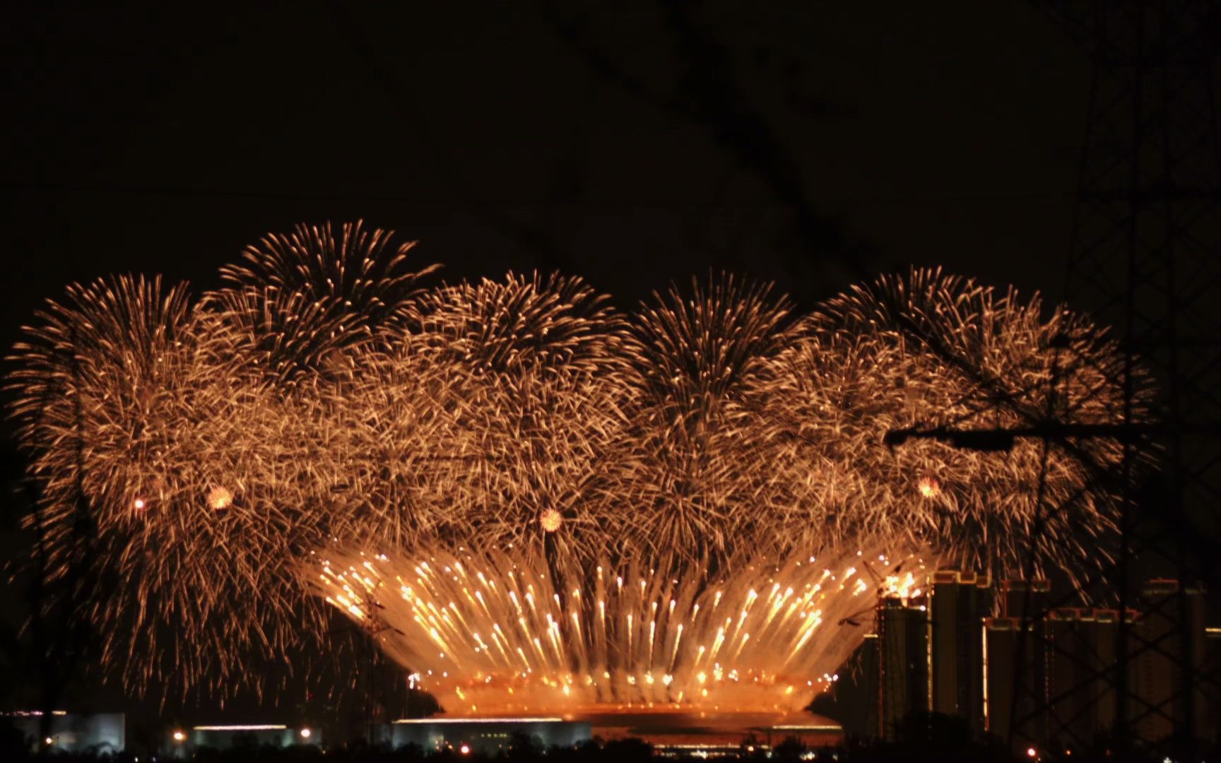 成都大运会开幕式烟花秀