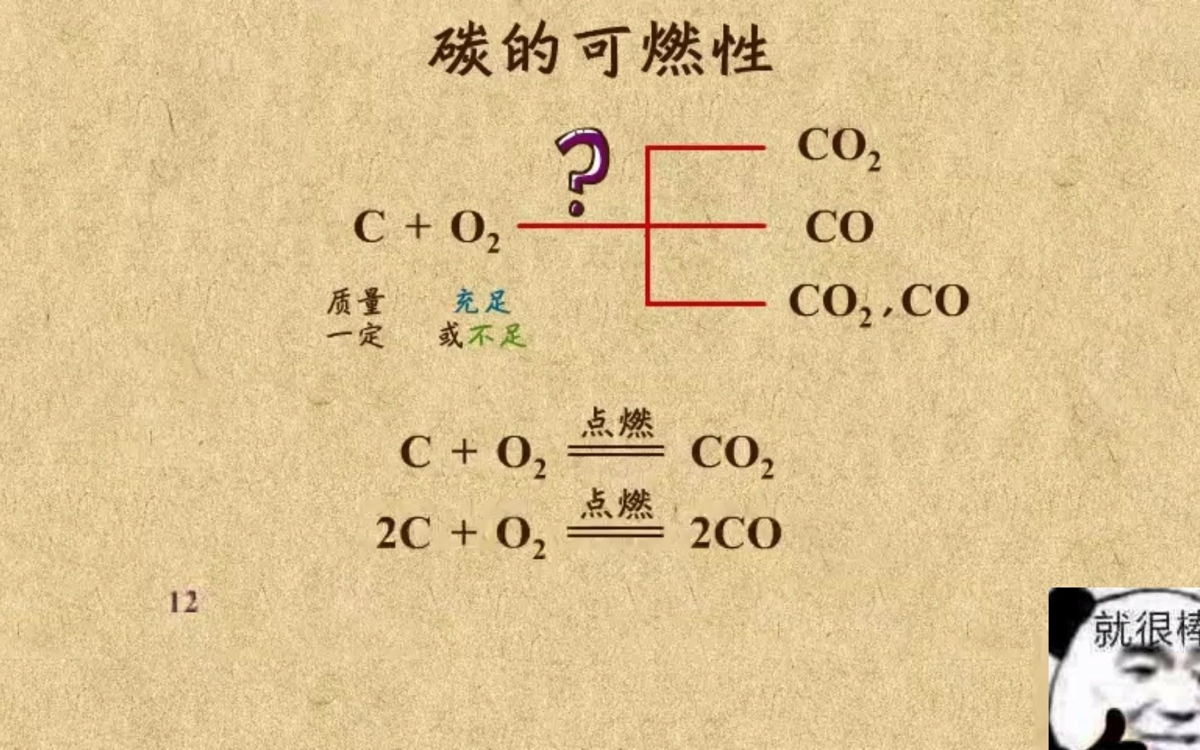 [图]【乐乐课堂初中化学】第六单元-碳和氧化物3. 碳与氧气的反应——可燃性（持续更新）