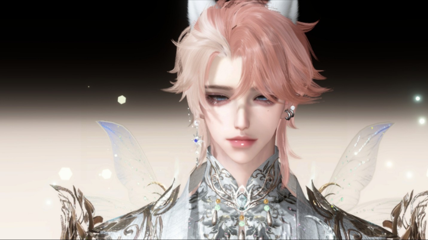 逆水寒捏脸,蓝眼,嘟嘟唇