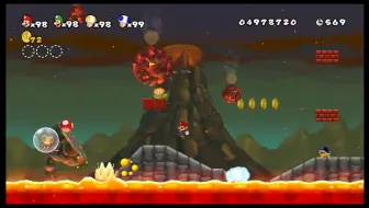 星之卡比wii 重返梦幻岛 第二大关四人全流程 哔哩哔哩 Bilibili