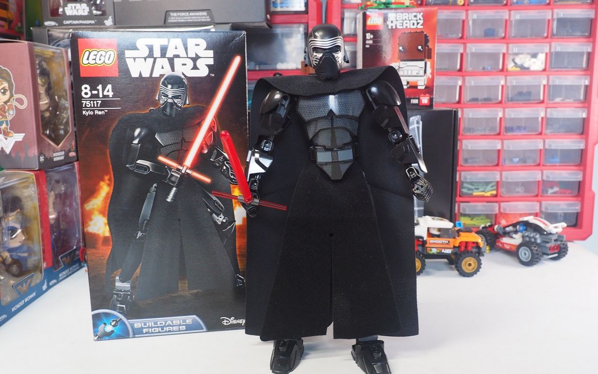 乐高搭建乐高星球大战可搭建式人仔75117凯洛伦评测