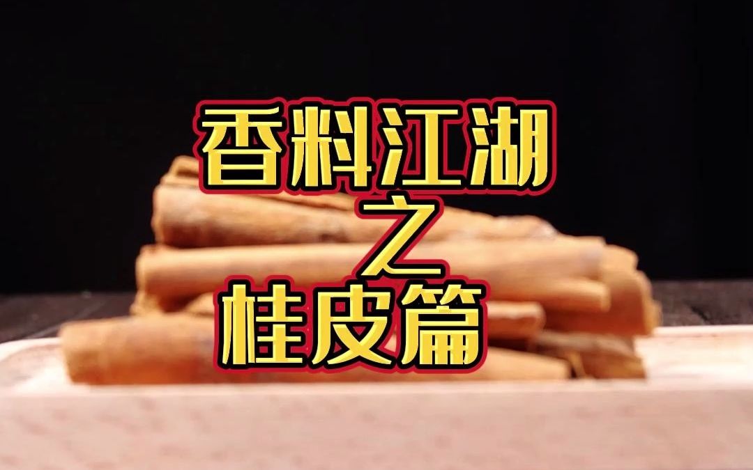 香料江湖之桂皮篇哔哩哔哩bilibili