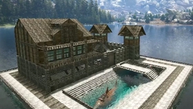 Ark建造 创世纪海上平台 哔哩哔哩 つロ干杯 Bilibili