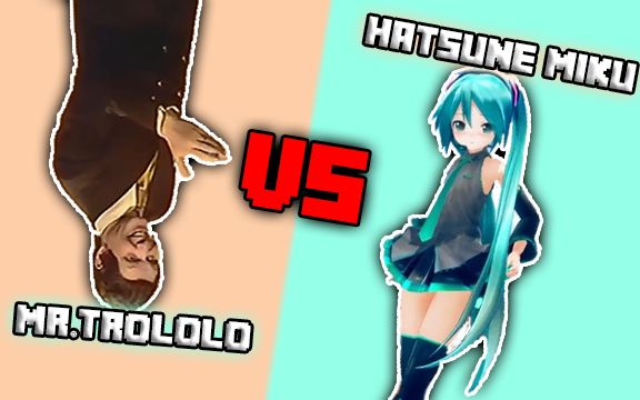 初音未来vsmrtrololo口技对决badapple