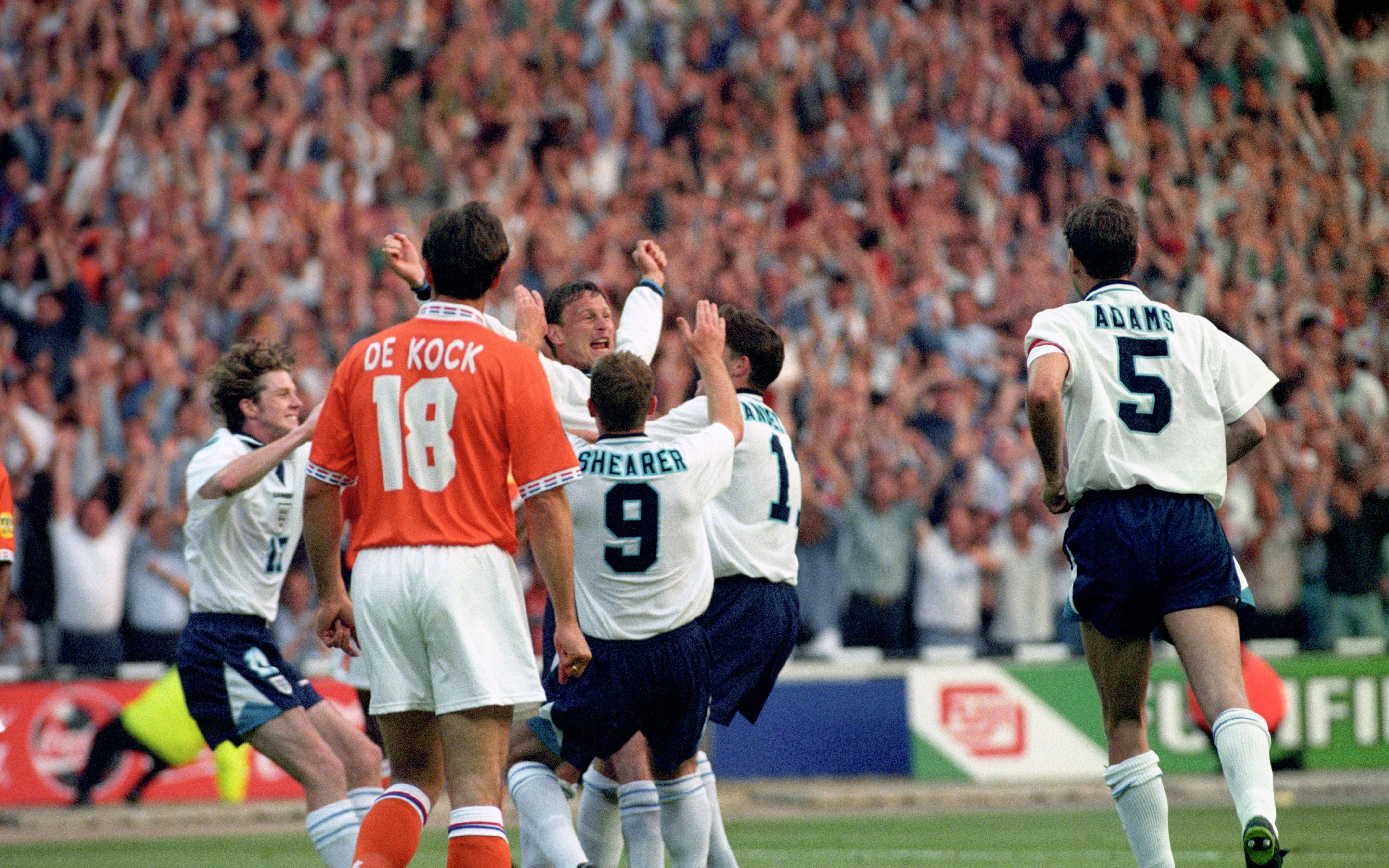 经典再回首1996年欧洲杯小组赛英格兰vs荷兰黄健翔解说