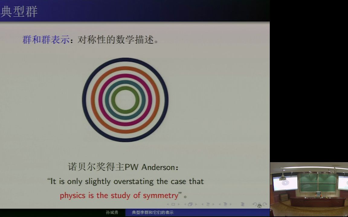 【国家天元数学西南中心】孙斌勇院士:典型李群和它们的表示哔哩哔哩bilibili