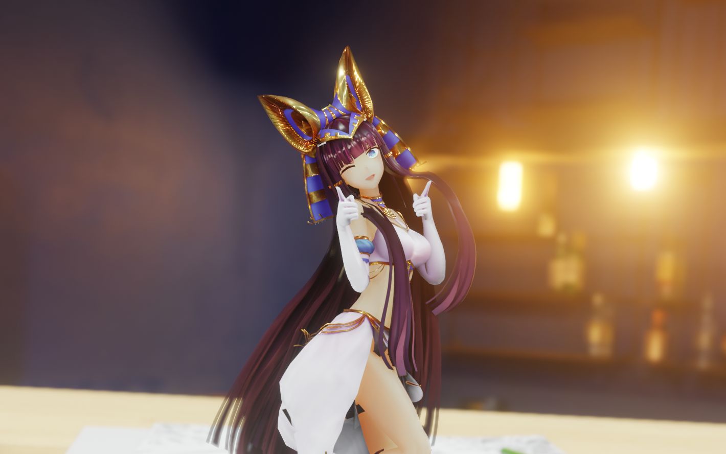 【eevee/萌王mmd】拉美西斯二世 喵